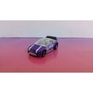 Hot Wheels 2004 Mattel Super Gnat Metallic Purple Hot Wheels Tamp Design